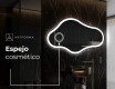 Espejo de baño LED de forma irregular C222 #6