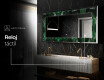 Espejo con luz decorativos pared - Malachite Magic #8