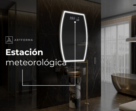 Espejo de baño LED de forma irregular M223 #7