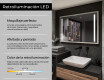 Rectangular espejo vintage con luz LED - FrameLine L02 #4